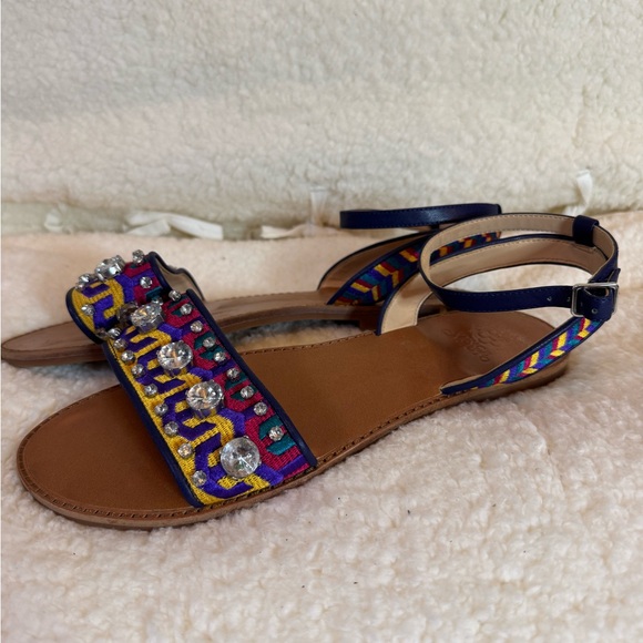 Vince Camuto Shoes - Vince Camuto Beaded Embellished Sandals 10M